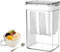 1100 ml kapacitet yoghurt sil/separator för grekiska yoghurtmaskiner, används för vassle separation.