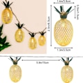 Miniatyrbild 2 av 6: 20 LED Ananas Ljusslinga - Dekorationspresenter Drivna för DIY Jul Tropisk Temafest Festival Bröllop Hemfest Sovrumsdekoration