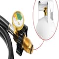 Miniatyrbillede 4 af 4: Propantankadapter, Universal Pol til Qcc1 Propantankadapter Konverterer Pol til Qcc1/Type 1-Gammel til Ny Tilslutningstype, Messing til 100lb Propantanke