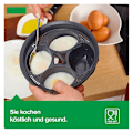 Miniatyrbild 3 av 5: 1 st multifunktionell 4 i 1 ångkorg äggformar ångkokare äggkokare tillbehör för Thermomix