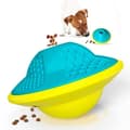 Hundleksaker - Interaktiva tuggleksaker - Återanvändbara - Plast - för snacks och torrfoder