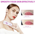 Miniatyrbild 5 av 5: Epilator, Smooth Glide Epilator för kvinnor ansikte, Uppladdningsbar Epilator Smooth Face Trimmer Enhet med LED-ljus