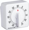 2-pack kökstimer, 60 minuter, vit