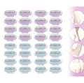 32-pack Rakblad för Kvinnor - Kompatibla med Gillette Venus Blå och Rosa