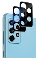 [2-Pack] Samsung A52/A72 Lens Protector in Tempered Glass - Black 30