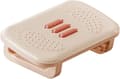 Fotstöd under skrivbordet, ergonomisk fotpall med massagerullar, bärbart bordsbenstöd, benstöd för hemmakontoret.