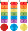 Detta sensoriska tugghalsband är lämpligt för barn med autism och ADHD, och är tillverkat av silikonmaterial.