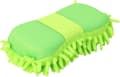 Biltvättstillbehör – Mikrofiberrengöringsborste och svampkit (Fluorescerande grön)