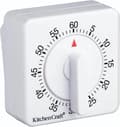 köksklocka, 60 minuter, vit