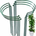10 växtstöd (25x40 cm) – Stöd för klätterväxter och blommor – Tomatstöd för trädgården