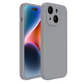 Miniatyrbild 1 av 2: iPhone 14 Plus Matt Grå Skal - Med Kameraskydd