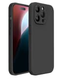 iPhone 16 Pro Matt Svart Skal - Med Kameraskydd