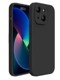 iPhone 13 Mini Skal - Matt Svart med Kameraskydd | Slitstarkt och Stilrent Skydd