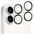 [2-Pack] iPhone 16 Linsskydd av Härdat Glas - Skydd för Kamera, Anti-Reptåligt