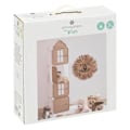 Miniatyrbillede 2 af 4: Kasser til opbevaring kolonne i jute Atmosphera - Naturlig - Barn - L.34 x l. 32 x H. 140 cm - 3,2 kg Naturlig og hvid