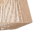 Miniatyrbillede 3 af 4: Lysestand - ATMOSPHERA - Beige Snor - D 48 cm - E27 - Justerbar højde