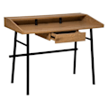 Miniatyrbillede 2 af 4: Bureau "Josan" - metal - Beige - Atmosphera indretningsskaber Eget eg og sort