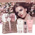 Pikkukuva 4 / 4: Kylpypakkaus - Bloomfield - Vaaleanpunainen - Suihkugeeli 100ml - Kylpyvaahto 95ml - Voide 95ml Rosa