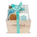 Miniatyrbillede 1 af 3: Badeæske - Essentials Spa - 5 stk - Brusegel 160ml - Kropslotion 100ml - Badekrystaller 100g