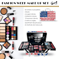 Miniatyrbild 2 av 4: Sminkset - Fashion Victim - Diamond USA - 48st - Väska - Rosa
