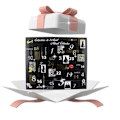 Miniatyrbillede 2 af 4: Julekalender - Gloss - 24 dele - Sort og hvid - Til kvinder - Fra 16 år Svartvitt