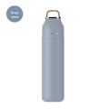 Miniatyrbild 1 av 5: 500ml kaffe resemugg termos inbyggt lock kopp rostfritt stål termospotta present kontorsmugg Gray