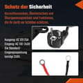 Miniatyrbilde 4 av 5: 240V til 12V AC/DC strømforsyningsadapter transformator strømforsyningsadapter for 5-8 KW dieselvarmer for campingvogn EU-plugg
