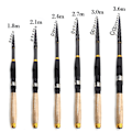 Miniatyrbild 2 av 10: Heta erbjudanden inför påsk! Teleskopiskt fiskespö Stream Hand rod 2.7M - hög kvalitet 2.7m