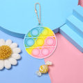 Miniatyrbild 4 av 5: Mini Pop Leksak, Nyckelring Pop-Bubbla Sensorisk Leksak, för Barn Vuxna (2-pack)