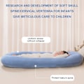 Miniatyrbild 3 av 8: Nyfödd babysäng, andningsbar babynest, anti-skrämsel, bärbar, bekväm liggplats för spädbarn