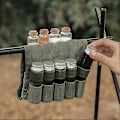 Miniatyrbild 3 av 5: Förvaringsväska för kryddor, flaskorganisatör för utomhuscamping, kryddbehållare Army Green
