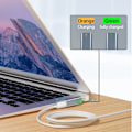Miniatyrbild 5 av 9: Snabbladdningskabel USB Typ-C till Magsafe 1 2 för Magsafe 2 T for Magsafe 2 T