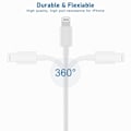 Miniatyrbild 5 av 5: CDQ iPhone-laddare USB-C - Kabel / Sladd - 20W - Snabbladdare 4-pack