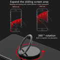Miniatyrbillede 2 af 4: Firedelt telefonholder-sæt, ring-type telefonholder med 360-graders roterende ring, egnet til iPhone, iPad, Samsung, LG A2