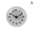 Miniatyrbild 1 av 10: Dusch Badrum Bad Kök Silikon Väggklocka m/ Sugpropp white One-size