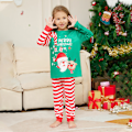 Miniatyrbild 4 av 5: Julen Tomte PJs Familj Matchande Sovkläder Vuxna Nattkläder Kids 4T