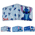Miniatyrbild 3 av 4: Lilo och Stitch Mini PU Kort Dragkedja Liten Plånbok Tryckt till Plånbok Dubbel Vik ID-kortshållare Handväska Fans Gåvor A