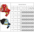 Miniatyrbild 3 av 3: Barnens Avengers Halloween Kostym Set Pojkar Hawaii Party Outfit Captain America 150cm