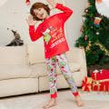 Miniatyrbild 4 av 5: Grinch Julpyjamas Familjematchande Sovkläder Vuxna Nattkläder Kids 6T