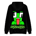 Miniatyrbild 2 av 4: Otalbar Pojkar Hoodie Tryckt Sweatshirt Topp 150cm