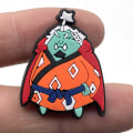 Miniatyrbild 6 av 10: 12PCS/Set Anime One Piece Croc Sko Charms Tillbehör för Clog Sandaler Dekoration