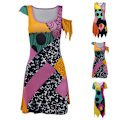 Miniatyrbild 3 av 5: Halloween The Nightmare Before Christmas Sally Cosplay Kostym Kvinna Fancy Dress C S
