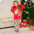 Miniatyrbild 3 av 5: Grinch Julpyjamas Familjematchande Sovkläder Vuxna Nattkläder Kids 6T