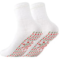 Miniatyrbild 1 av 5: Självvärmande Sockor Anti-Trötthet Vinter Utomhus Varma Värmeisolerade Sockor Termiska Sockor för Vandring Camping Fiske Cykling Skidåkning White