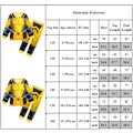 Miniatyrbild 5 av 5: Deadpool 3 Wolverine Kostymer för Barn i Höst Långärmad Dräkt Tröja + Byxor Tvådelad Set 140cm