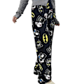 Miniatyrbild 1 av 3: Dam Pyjamas Byxor med Batman Cat Cartoon Tryck Loungebyxor Sovkläder M