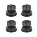 Antivibrationsgummifødder til Bambu Lab 3D-printere, til P1 X1 A1 A1 Mini Skridsikre, Støvtætte Des Black