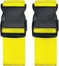 Miniatyrbild 1 av 5: 2-pack Adjustable Straps with Quick Release Buckle for Suitcases, Bright Colors, Yellow