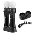 PS4 VR Move Motion Controller with Dual Charger; Charging Station Only Included