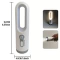 Human Body Sensor Night Light Ambient Light Outdoor Camping Lighting Rechargeable Home Light Control Bedside Lamp LED Light